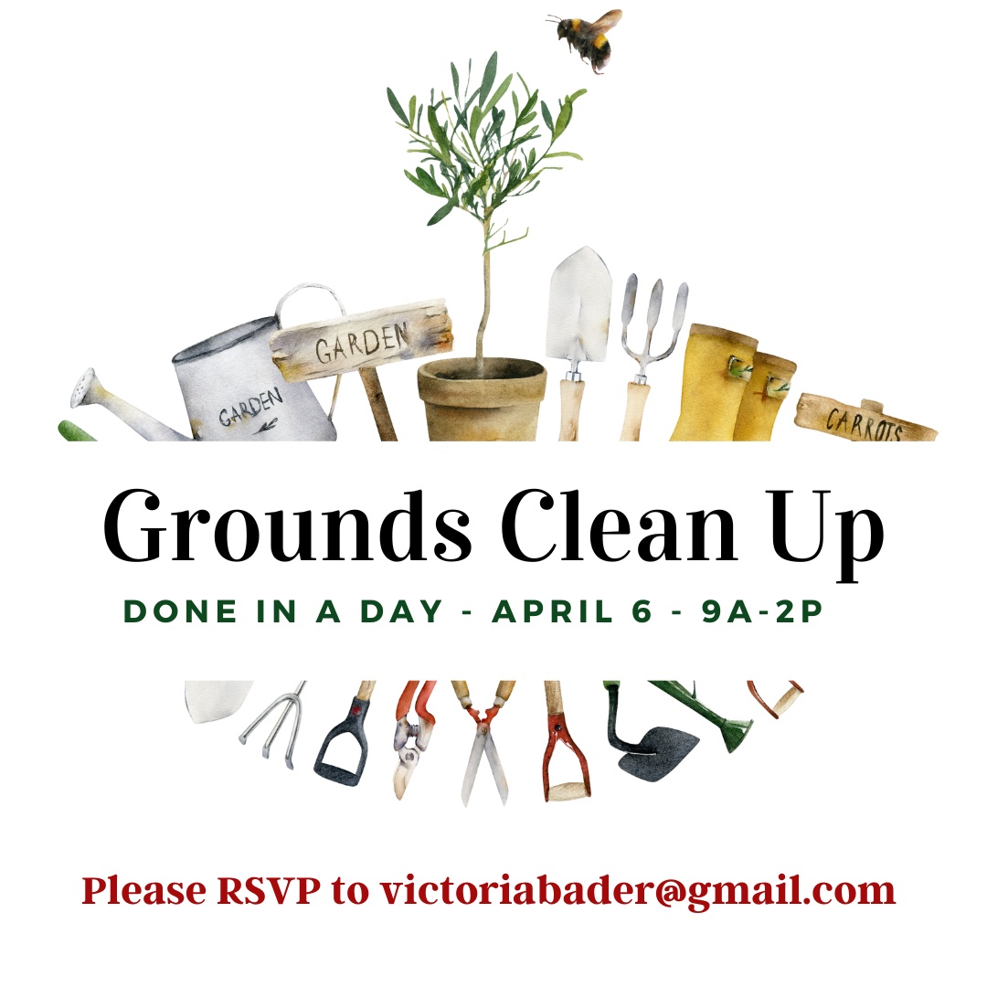Mudd’s Grove Grounds Clean Up Day 4/6/24
